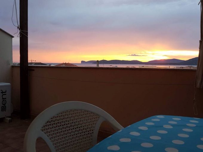 Mansarda con bellissima vista su Capo Caccia