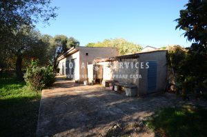 Terreno con magazzini in Località la Purissima